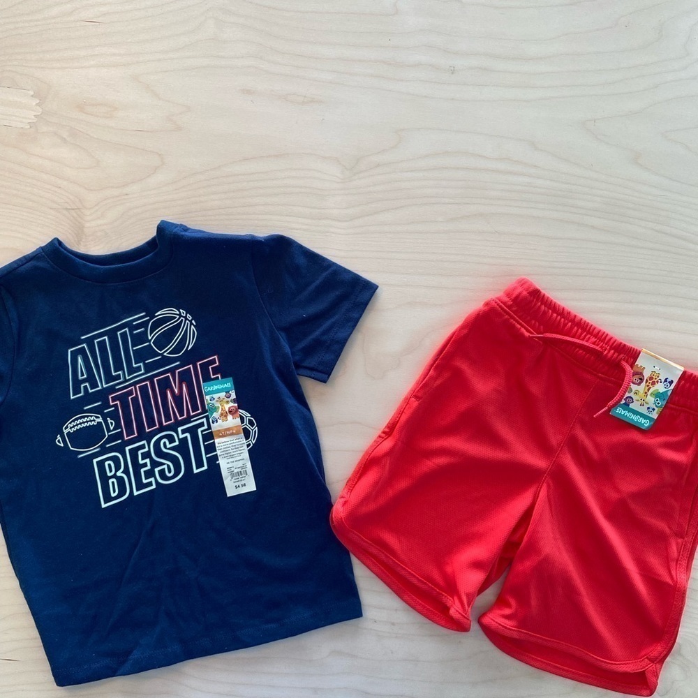 Garanimals Shirt/ Shorts Set size 4T (FY)